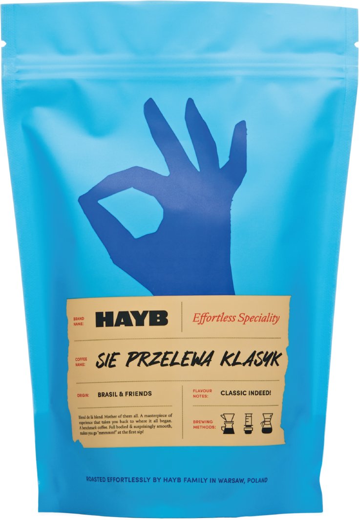 Kawa ziarnista HAYB Sie Przelewa Klasyk 500 g 1