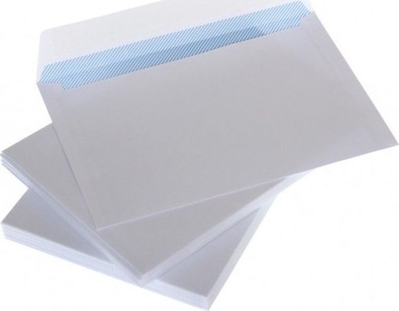 HP Envelopes with stripe C65 114x229 mm ,white 80g , Box 1000 pcs. 1
