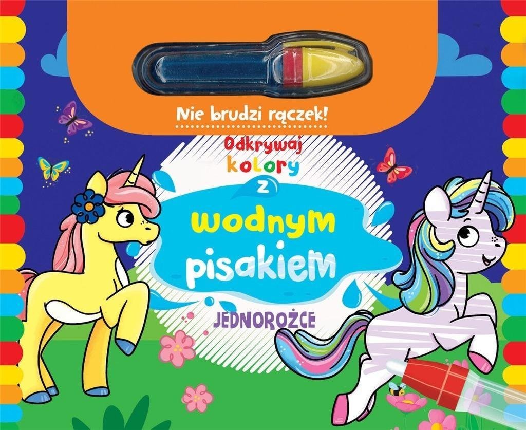 Teka Odkrywaj kolory z wodnym pisakiem Jednorożce 1
