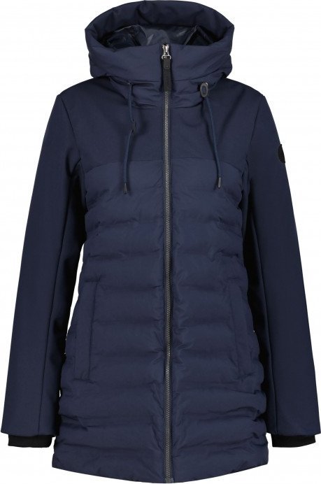 Icepeak Icepeak moteriška izoliuota ilga softshell striukė ALBEE, tamsiai mėlyna 1
