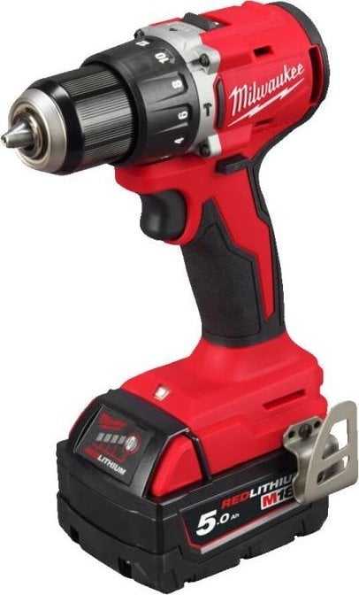 Wiertarko-wkrętarka Milwaukee Akum. smūg. suktuvas-gręžtuvas M18 BLPDRC-502C 18V 2x5,0Ah Li-Ion 1