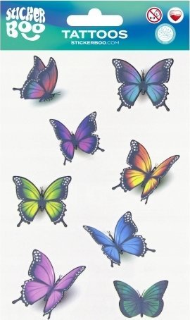 Teka Tatuaże Motylki 1