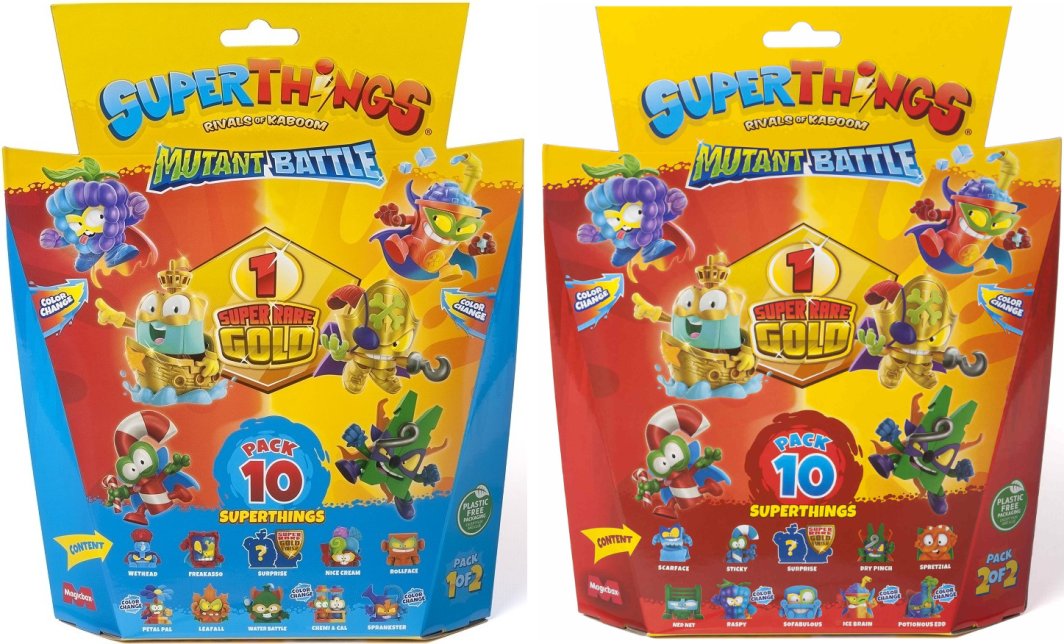 Figurka Magic Box SuperThings Bitwa Mutantów 10-pack 1