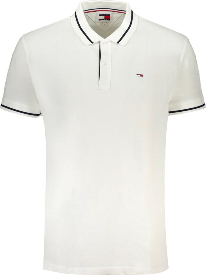 Tommy Hilfiger MĘSKA BIAŁA KOSZULKA POLO Z KRÓTKIM RĘKAWEM TOMMY HILFIGER XL 1