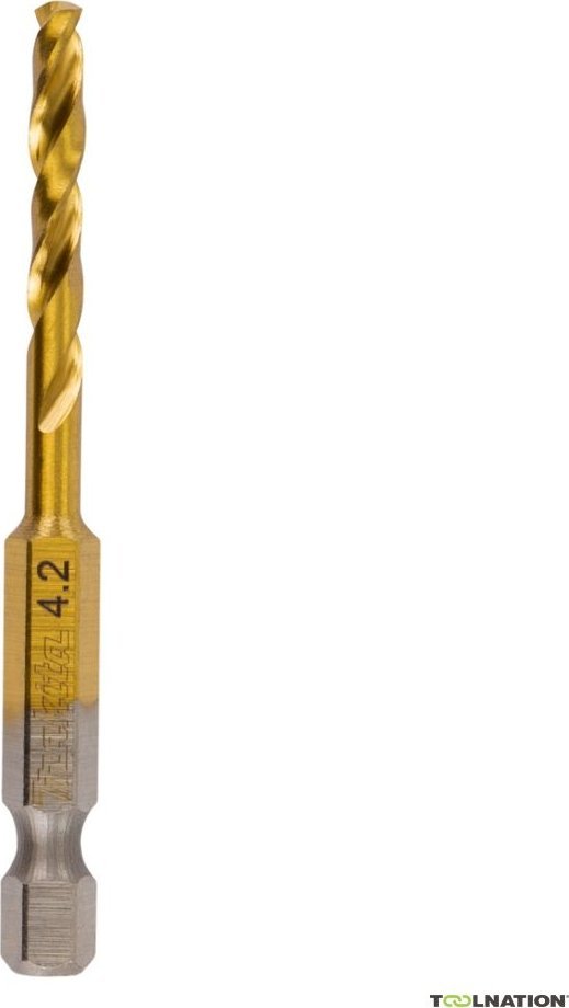 Wiertło Makita MAKITA WIERTŁO DO METALU HSS-TIN 1/4" HEX  4,2x71mm 1