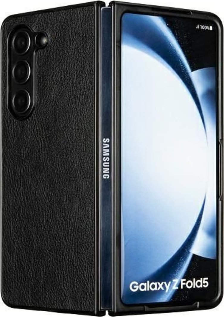 Beline Beline Etui Leather Case Sam Z Flip 6 czarny/black 1
