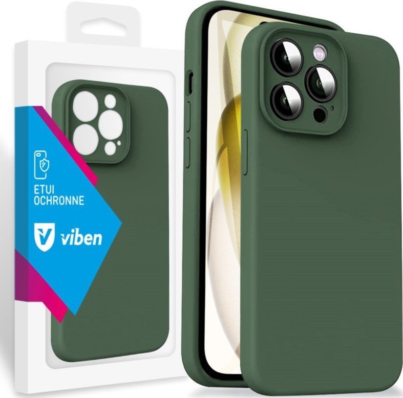Viben VIBEN Etui Obudowa Liquid iPhone 15 Pro : Kolor - zielony 1