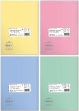 Herlitz Zeszyt B5/60K kratka Eco PP Pastel Colors (5szt) 1