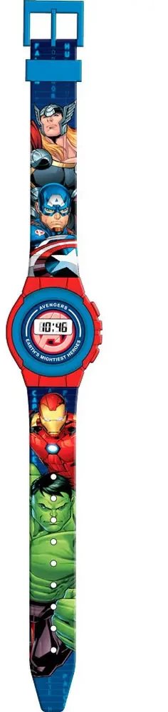 Kids Euroswan Zegarek cyfrowy KE02 ECO ( bez plastikowego opakowania) Avengers AVG4818 Kids Euroswan 1