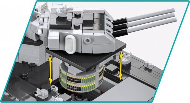 Cobi COBI Battleship Missouri Construction Toy (1:300 Scale) 1