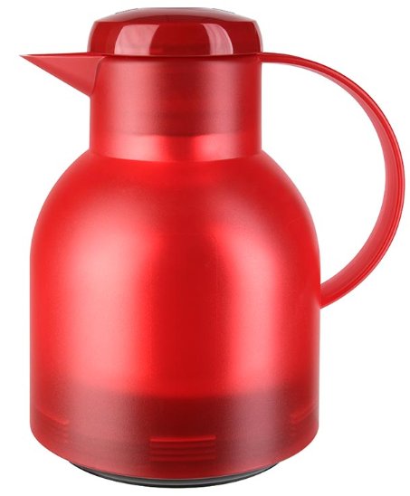 Emsa EMSA 504232, 1 L, Red, Translucent, Polypropylene (PP), 12 h, 24 h, 145 mm 1