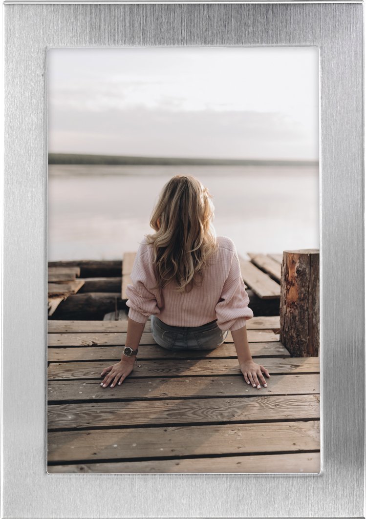 Ramka Hama Hama Riva silver 10x15 Portrait Metal 193109