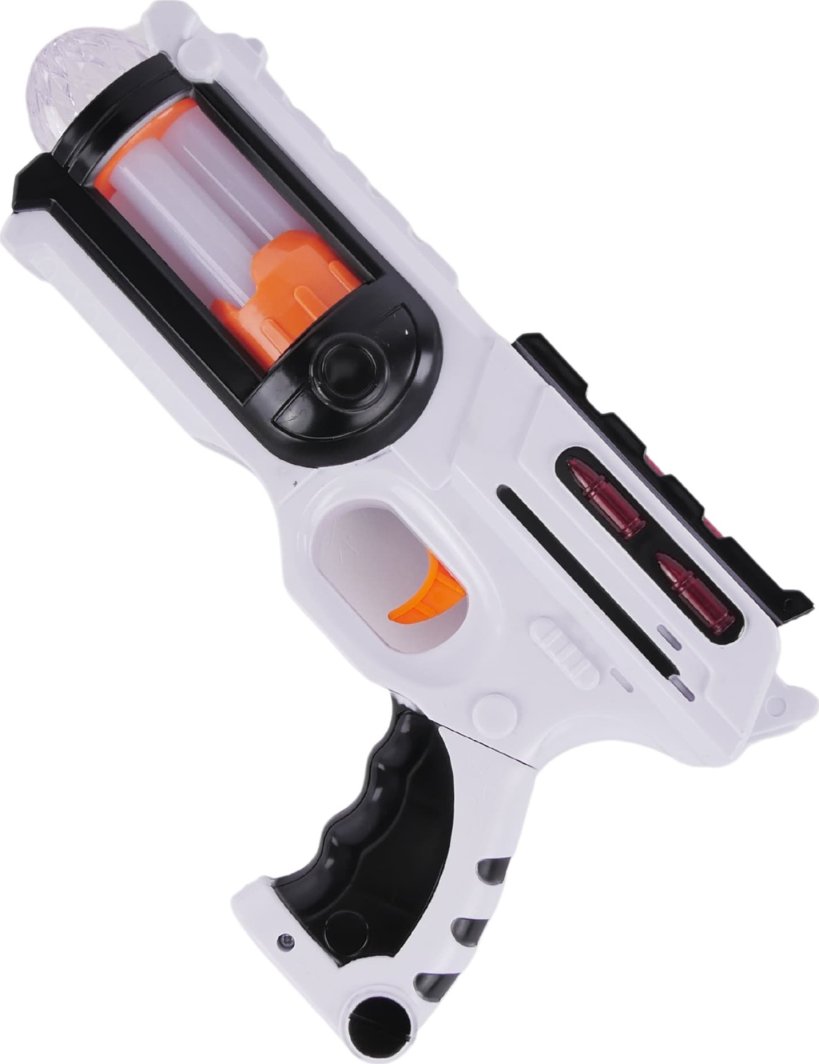 ProNice Broń Pistolet Kosmiczny Wojskowy Światło Dźwięk Zabawka Dla Dzieci