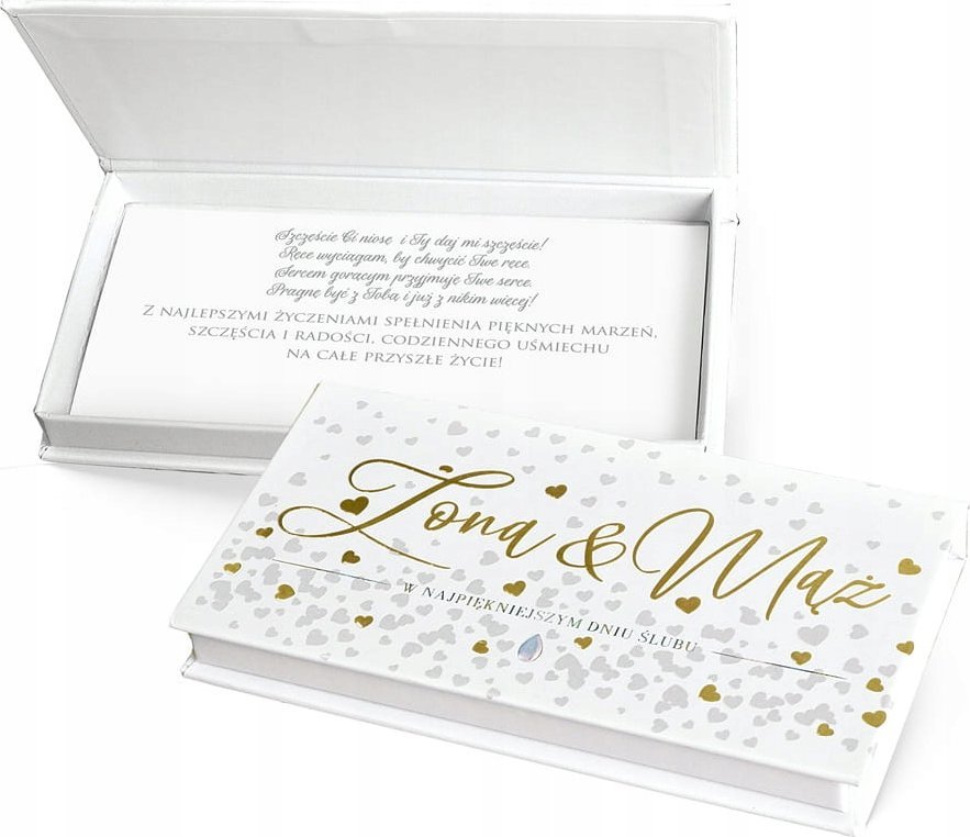 Art-Pol Pudełko ozdobne na banknoty ¦lub