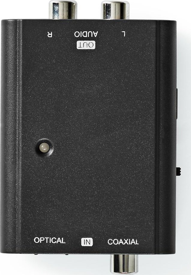 Adapter AV Nedis Nedis ACON2509BK konwerter plików audio Czarny 1