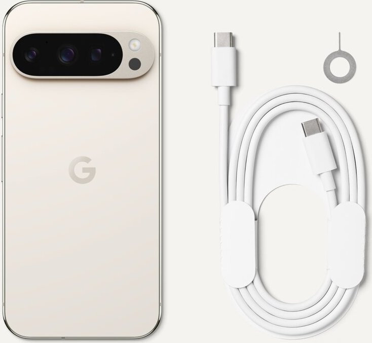 Pixel 9 Pro XL 5G 16/256GB Porcelanowy (GA05984-GB) - Smartfon