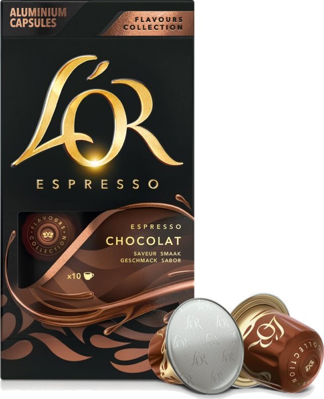 LOR Kapsułki do ekspresu L'OR Nespresso Chocolat Espresso 10 szt 1