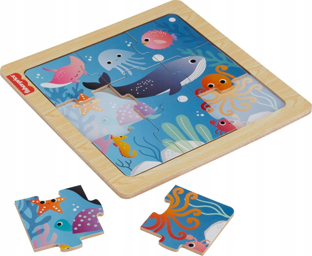 Fisher Price Puzzle drewniane, ocean Fisher Price 1