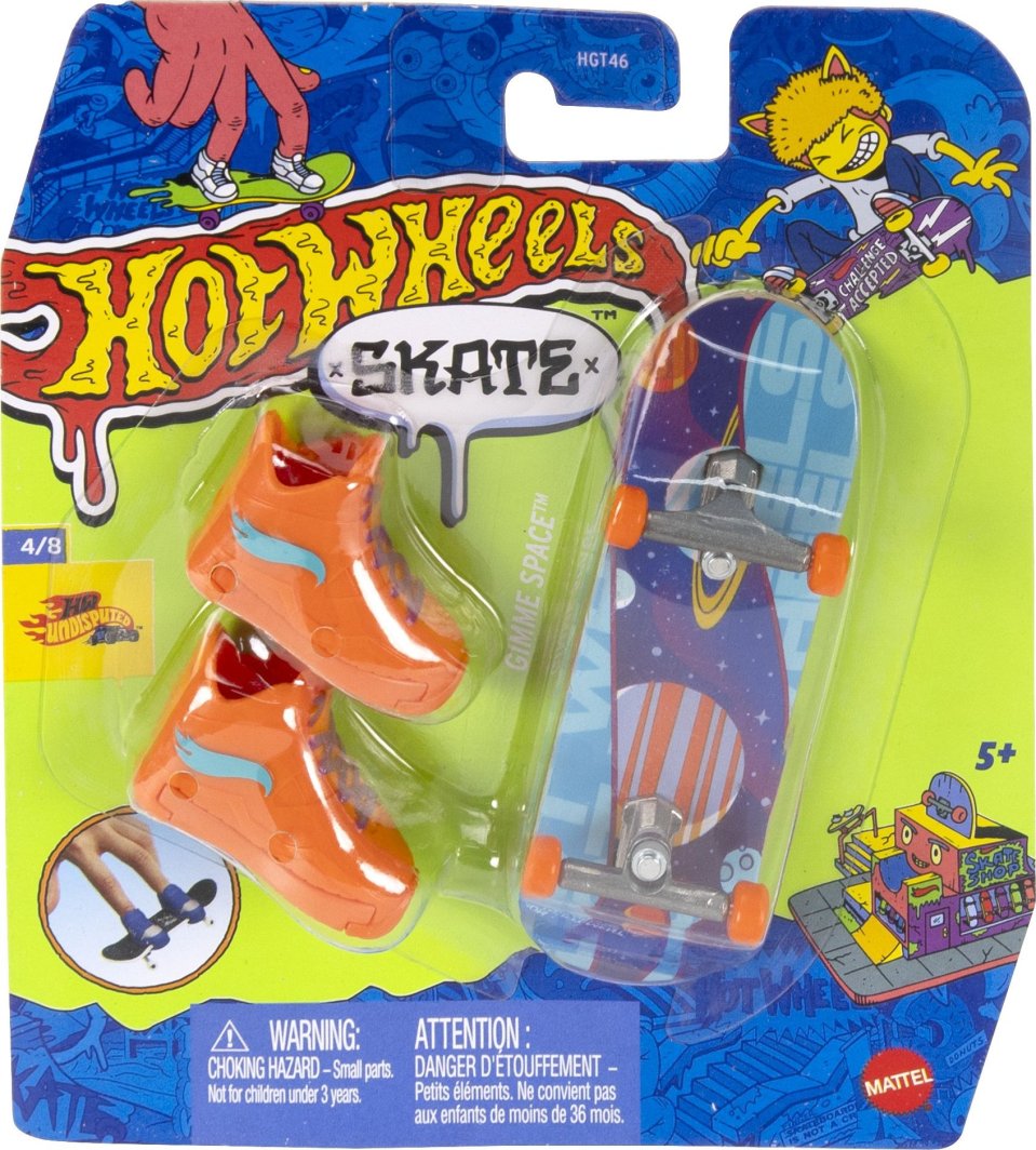Hot Wheels Hot Wheels Skate Deskorolka + buty HVK01 1