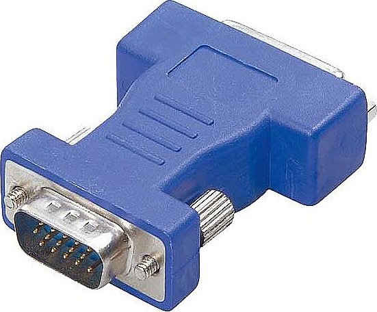 Adapter AV Vivanco Vivanco adapter DVI - VGA (45452) 1