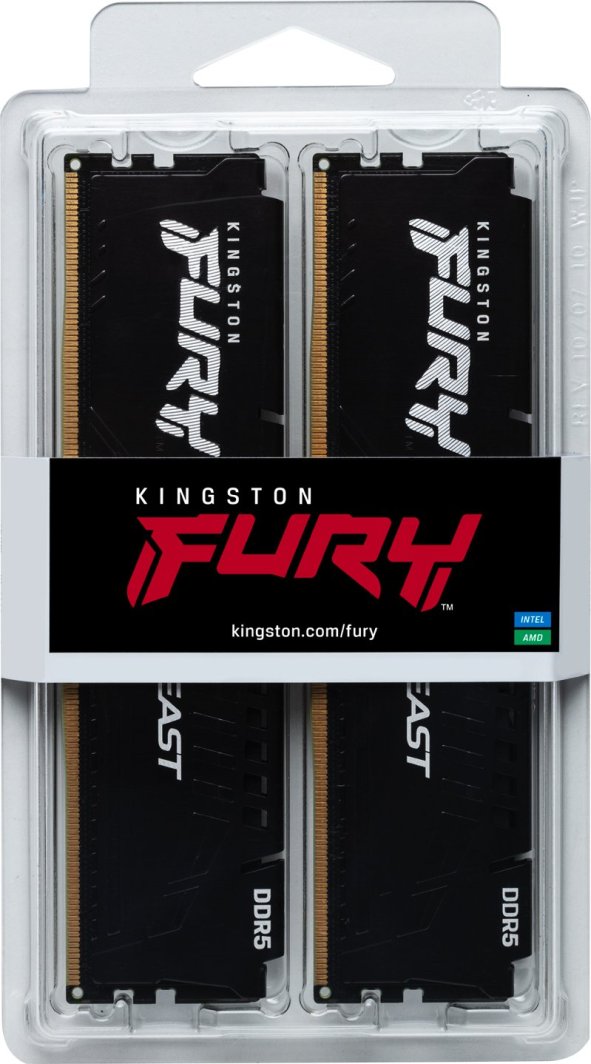 正規品 kingston DDR5-6000 KF560C36BBE2K2-32 Kingston Beast, DDR5, 32 GB, 6000MHz, CL36 (KF560C36BBE2K2-32