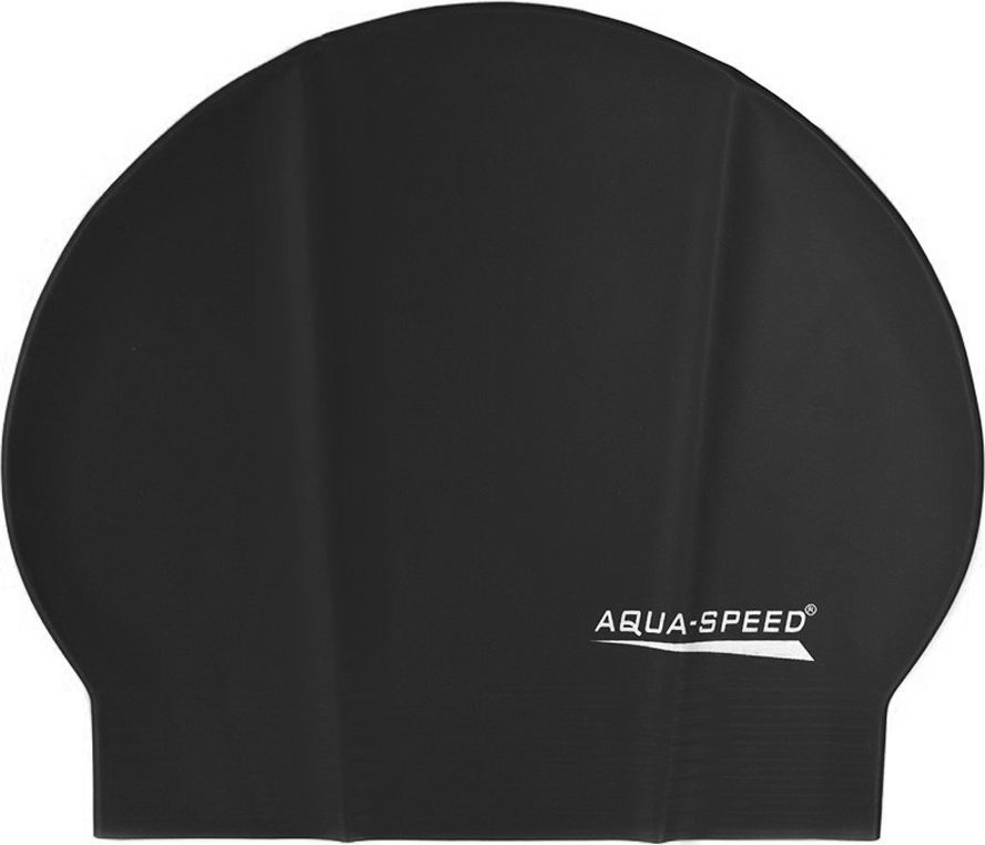 Aqua-Speed Czepek pływacki Soft Latex czarny 1