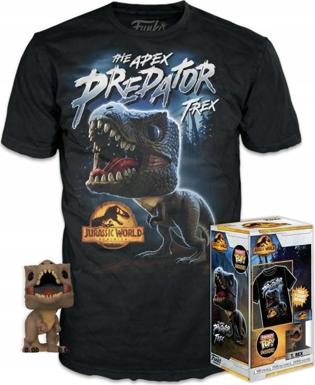 Funko Pop *****FUNKO T-Shirt M+minifigurka T-Rex 70250 02508 1