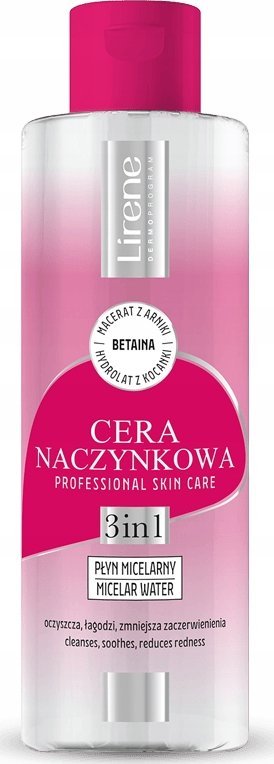 Lirene Cera Naczynkowa Płyn micelarny 3w1 200ml 1