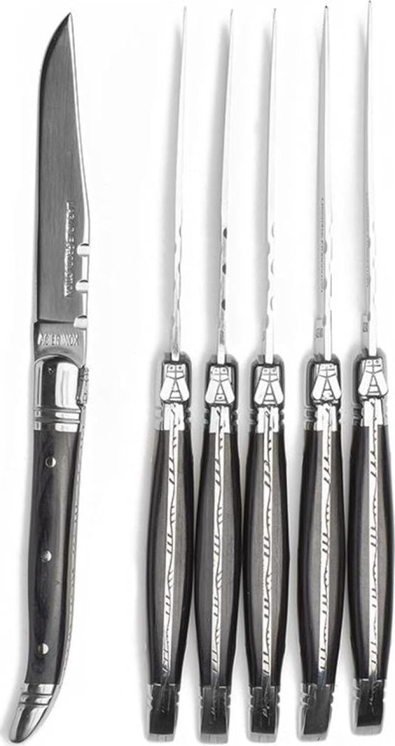ProfiCook Laguiole Heritage Steakknive 6 stk. Black 1