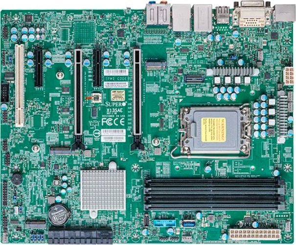 Płyta główna SuperMicro Supermicro Mainboard X13SAE ATX Sockel 1700 DDR5-only Bulk 1