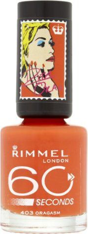 Rimmel  60 Seconds Nail Polish By Rita Ora 403 Oragasm 8ml 1
