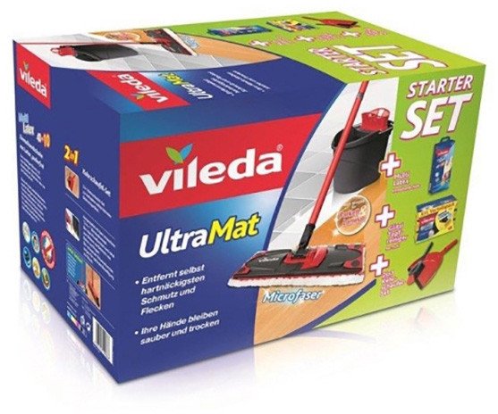 Vileda Grindų valymo rinkinys Vileda Ultramat Starter, 5 dalys 1