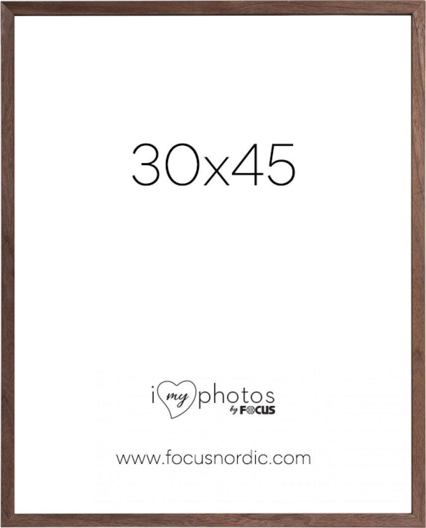 Ramka Focus Focus Rock Walnut veneer 30X45 1