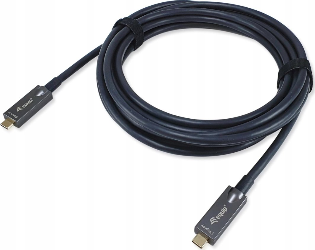 Kabel USB Equip USB-C - USB-C 5 m Czarny (119461)