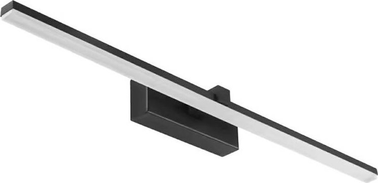 Kinkiet Aptel KINKIET łazienkowy LED do montażu nad lustrem 40cm czarny ZD121 1