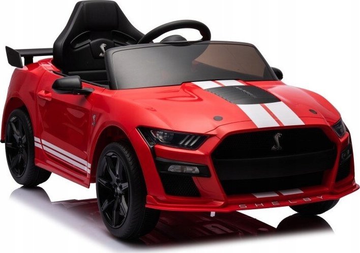 Lean Cars Pojazd na Akumulator Ford Mustang GT500 Shelby Czerwony 1