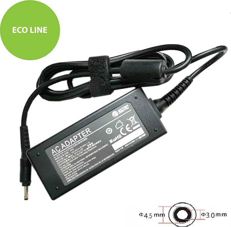 Pamięć do laptopa Extra Digital Nešiojamo kompiuterio įkroviklis DELL, 45W: 19.5V, 2.31A 1