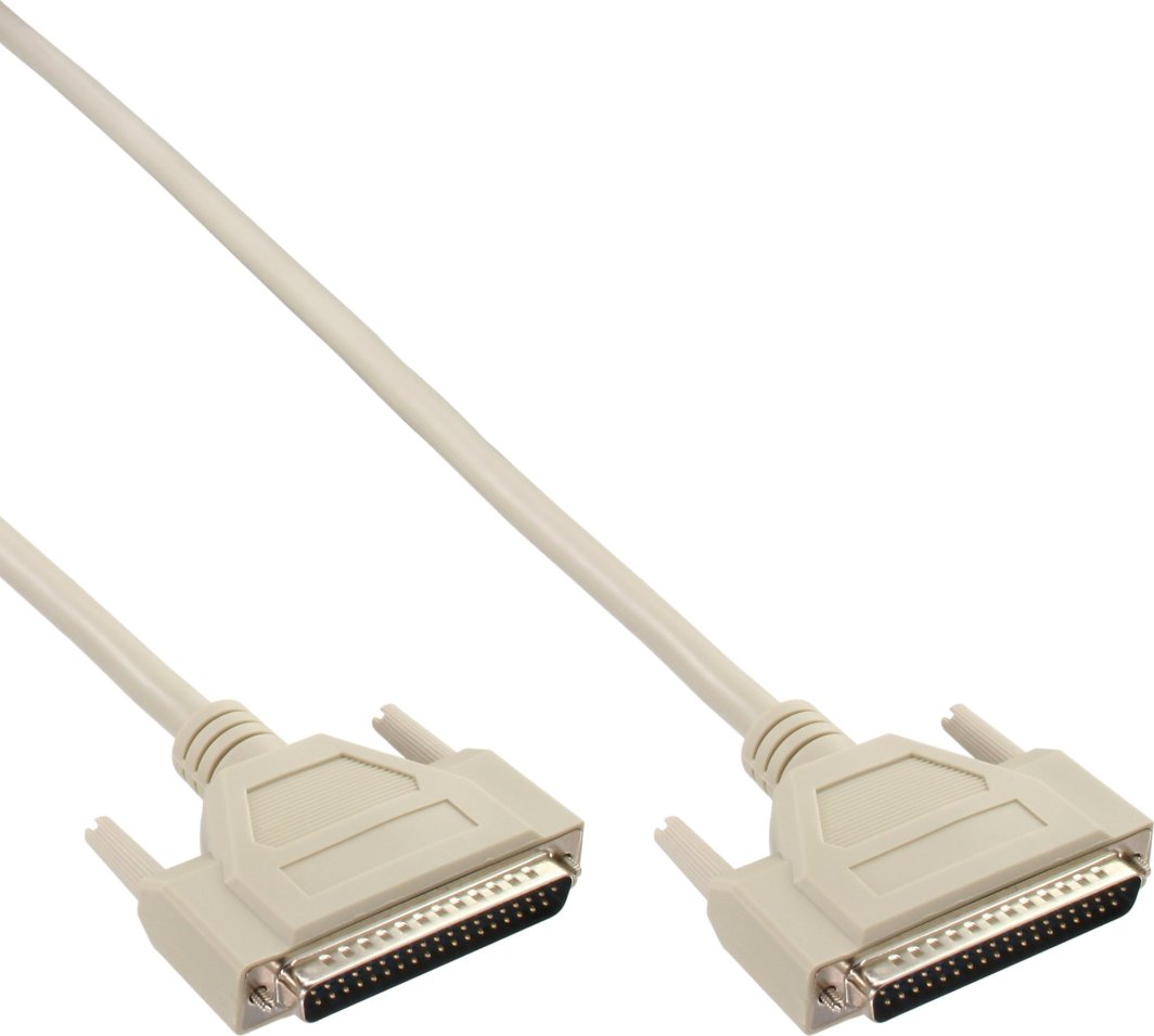 InLine InLine® Serial Extension Cable 37 Pin DB37 male to male direct 1m 1
