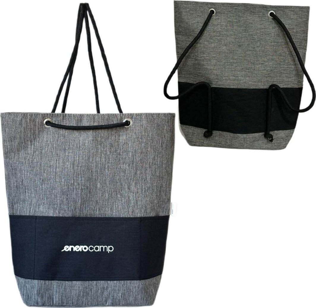 Enero TORBA TERMICZNA PLECAK 2W1 41x14x45CM SZARA 26L ENERO CAMP 1