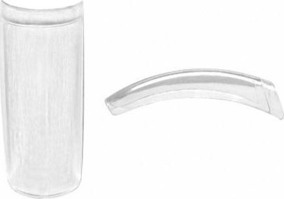 Bass Cosmetics Tipsy Royal z krótką kieszonką przezroczyste 50 szt. #1 / Bass Cosmetics 1