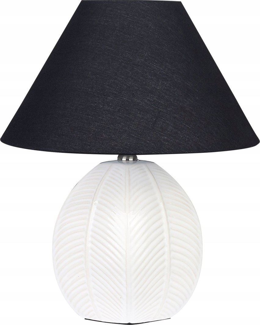 Beliani Lampa stołowa ceramiczna beżowa CADENA 1