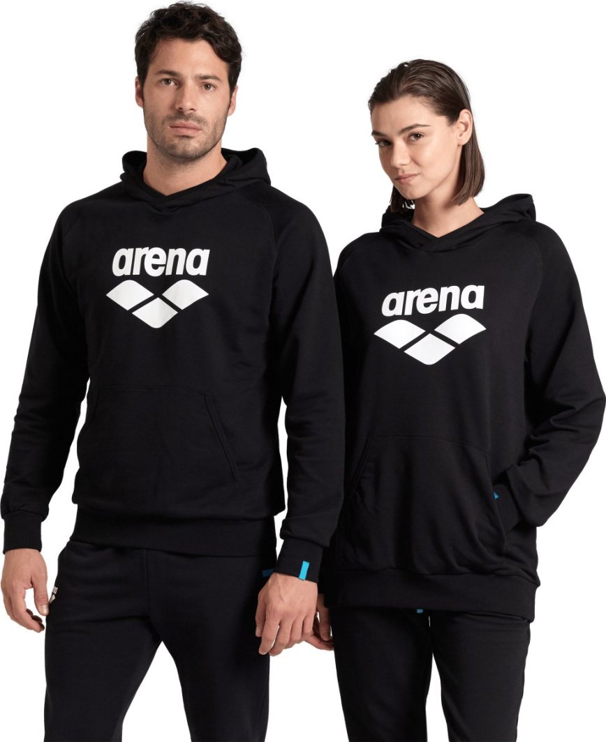 Arena Bluza z kapturem polarowa bawełniana kangurka sportowa Arena Sweat Graphic R.L 1