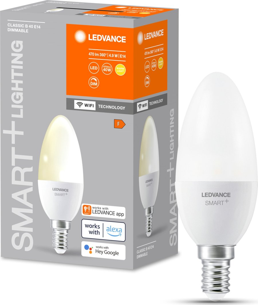 Ledvance LEDVANCE Żarówka LED E14 4,9W=40W SMART+ WIFI 1