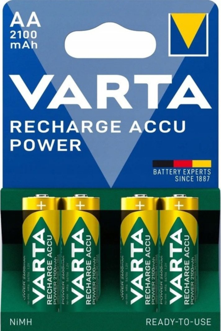 Varta Varta 4x akumulatorki READY2USE LR6/AA 2100mAh 1