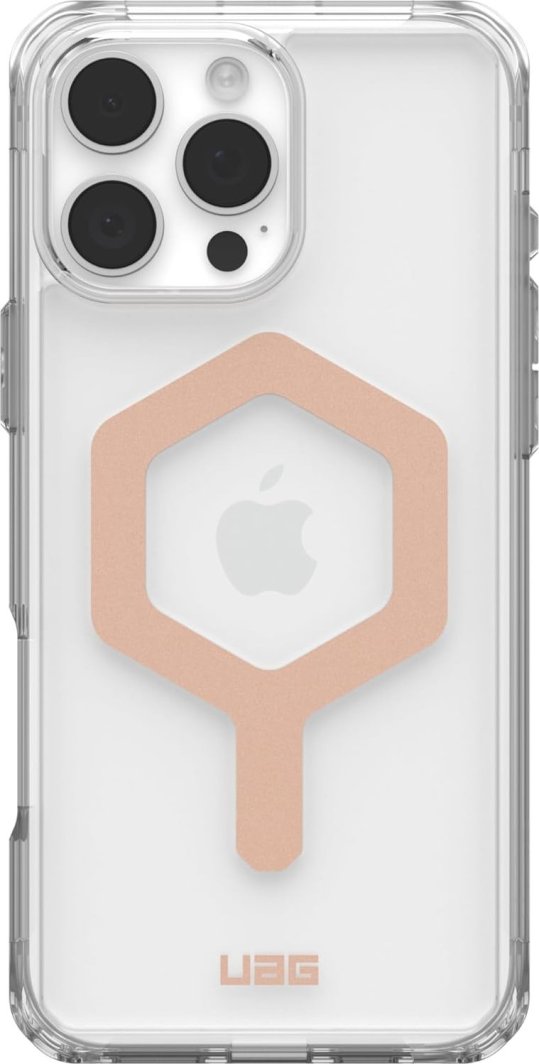 UAG UAG Plyo Magsafe - obudowa ochronna do iPhone 16 Pro Max kompatybilna z MagSafe (ice / rose gold) 1