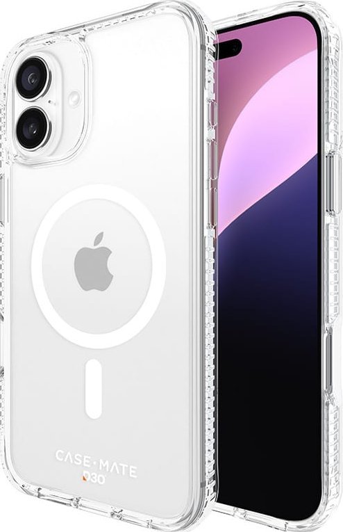 Case-Mate Case-Mate Tough D3O MagSafe - Etui iPhone 16 Plus (Clear) 1