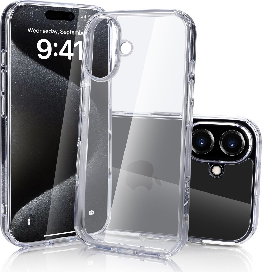 Nevox nevox StyleShell SHOCKFlex iPhone 16 Plus transparent 1