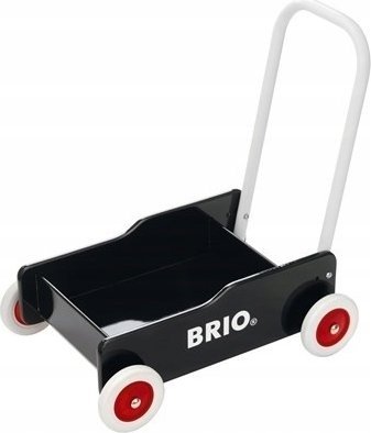 Brio Pchacz Drewniany Do Nauki Chodzenia Black 1