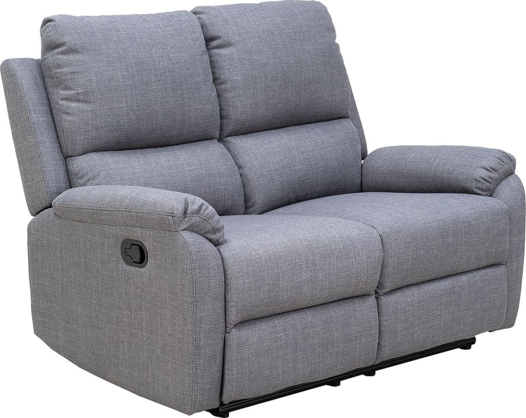 SIGNAL MEBLE Sofa rozkładana SPENCER 2 szara tkanina Signal 1