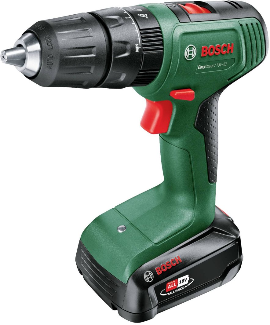 Wiertarko-wkrętarka Bosch EasyImpact 18V-40 18 V 2 x akumulator 1.5 Ah (06039D810D) 1